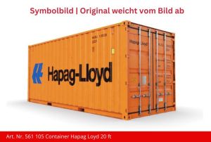 Container 20 ft Hapag Loyd braun - Kiss Schweiz 561105 Spur 1